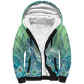 NAIDOC Week - 50 Years Deadly Torres Strait Sherpa Hoodie Pastel Waves