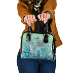 NAIDOC Week - 50 Years Deadly Torres Strait Shoulder Handbag Pastel Waves