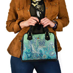NAIDOC Week - 50 Years Deadly Torres Strait Shoulder Handbag Pastel Waves
