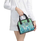 NAIDOC Week - 50 Years Deadly Torres Strait Shoulder Handbag Pastel Waves