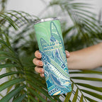 NAIDOC Week - 50 Years Deadly Torres Strait Skinny Tumbler Pastel Waves