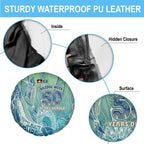 NAIDOC Week - 50 Years Deadly Torres Strait Spare Tire Cover Pastel Waves