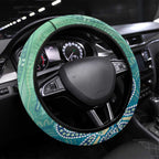 NAIDOC Week - 50 Years Deadly Torres Strait Steering Wheel Cover Pastel Waves