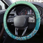 NAIDOC Week - 50 Years Deadly Torres Strait Steering Wheel Cover Pastel Waves