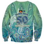 NAIDOC Week - 50 Years Deadly Torres Strait Sweatshirt Pastel Waves