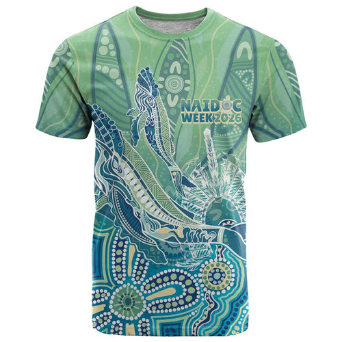 NAIDOC Week - 50 Years Deadly Torres Strait T Shirt Pastel Waves