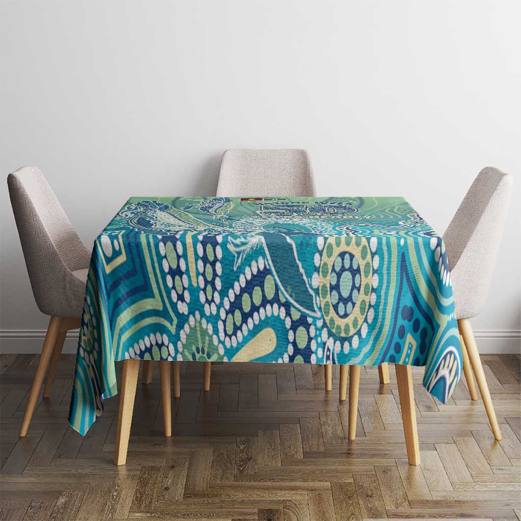 NAIDOC Week - 50 Years Deadly Torres Strait Tablecloth Pastel Waves