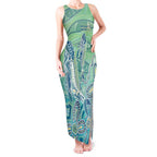 NAIDOC Week - 50 Years Deadly Torres Strait Tank Maxi Dress Pastel Waves