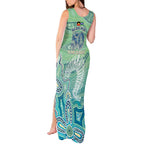 NAIDOC Week - 50 Years Deadly Torres Strait Tank Maxi Dress Pastel Waves