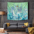 NAIDOC Week - 50 Years Deadly Torres Strait Tapestry Pastel Waves