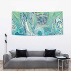 NAIDOC Week - 50 Years Deadly Torres Strait Tapestry Pastel Waves