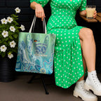 NAIDOC Week - 50 Years Deadly Torres Strait Tote Bag Pastel Waves