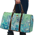 NAIDOC Week - 50 Years Deadly Torres Strait Travel Bag Pastel Waves