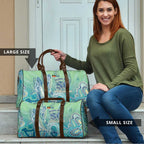 NAIDOC Week - 50 Years Deadly Torres Strait Travel Bag Pastel Waves