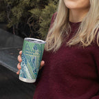 NAIDOC Week - 50 Years Deadly Torres Strait Tumbler Cup Pastel Waves