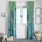 NAIDOC Week - 50 Years Deadly Torres Strait Window Curtain Pastel Waves