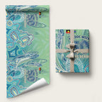 NAIDOC Week - 50 Years Deadly Torres Strait Wrapping Paper Pastel Waves
