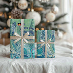 NAIDOC Week - 50 Years Deadly Torres Strait Wrapping Paper Pastel Waves