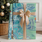 NAIDOC Week - 50 Years Deadly Torres Strait Wrapping Paper Pastel Waves
