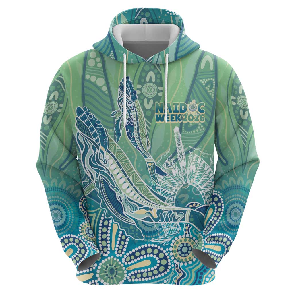 NAIDOC Week - 50 Years Deadly Torres Strait Zip Hoodie Pastel Waves