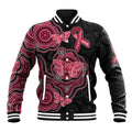 Australia Indigenous Mother's Day Baseball Jacket Aboriginal Breast Cancer Ribbon