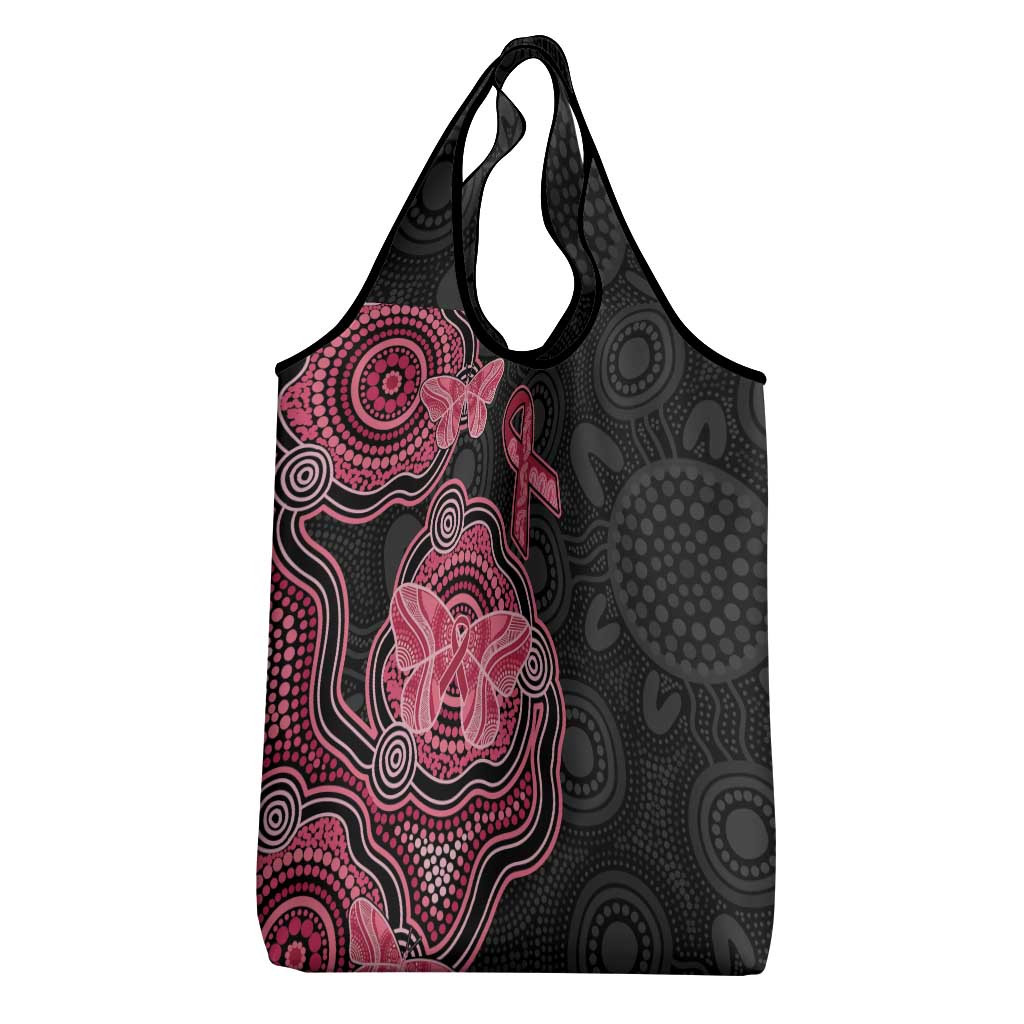 Australia Indigenous Mother's Day Grocery Bag Aboriginal Breast Cancer Ribbon