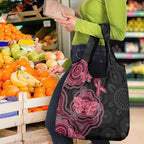Australia Indigenous Mother's Day Grocery Bag Aboriginal Breast Cancer Ribbon