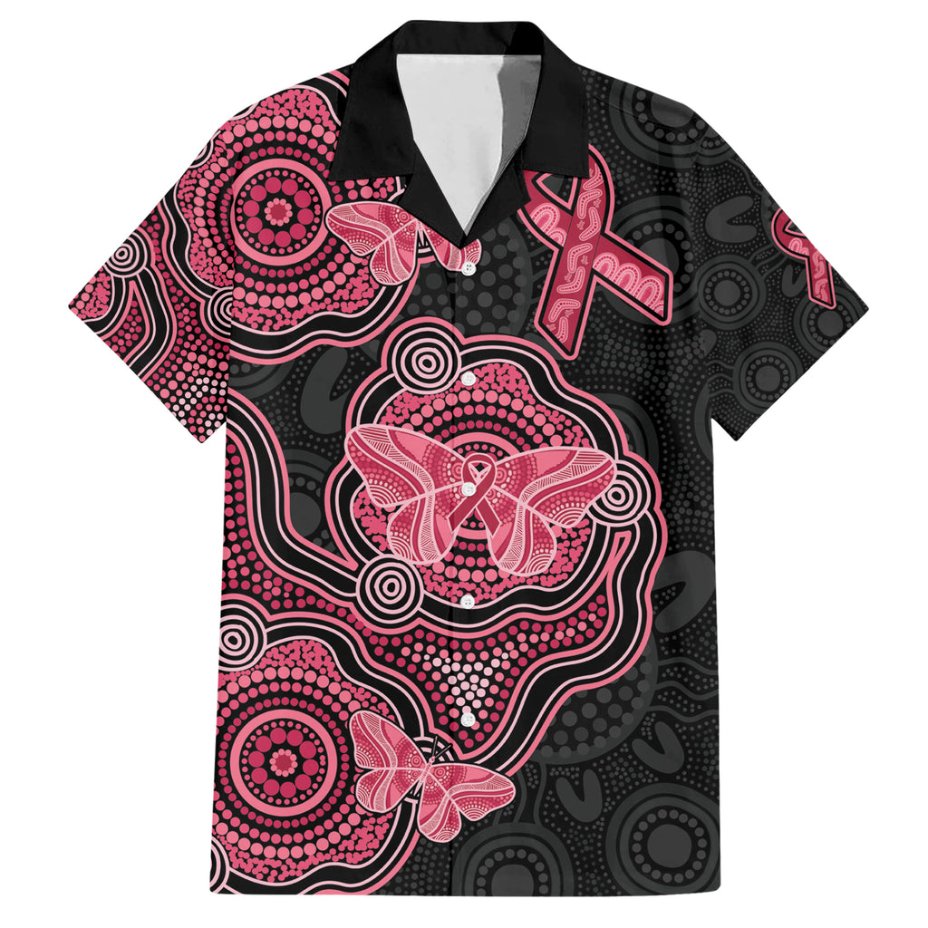 Australia Indigenous Mother's Day Hawaiian Shirt Aboriginal Breast Cancer Ribbon