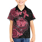 Australia Indigenous Mother's Day Hawaiian Shirt Aboriginal Breast Cancer Ribbon