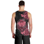 Australia Indigenous Mother's Day Men Tank Top Aboriginal Breast Cancer Ribbon