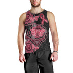 Australia Indigenous Mother's Day Men Tank Top Aboriginal Breast Cancer Ribbon