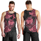 Australia Indigenous Mother's Day Men Tank Top Aboriginal Breast Cancer Ribbon