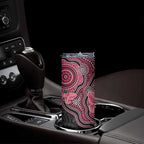 Australia Indigenous Mother's Day Skinny Tumbler Aboriginal Breast Cancer Ribbon
