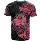 Australia Indigenous Mother's Day T Shirt Aboriginal Breast Cancer Ribbon