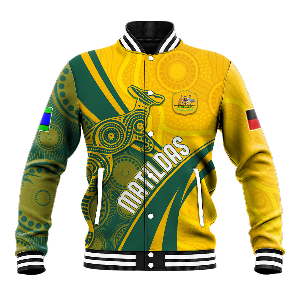 personalised-australia-soccer-matildas-indigenous-baseball-jacket-world-cup-2023