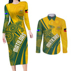 personalised-australia-soccer-matildas-indigenous-couples-matching-long-sleeve-bodycon-dress-and-long-sleeve-button-shirts-world-cup-2023