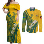 personalised-australia-soccer-matildas-indigenous-couples-matching-off-shoulder-maxi-dress-and-long-sleeve-button-shirts-world-cup-2023