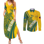 personalised-australia-soccer-matildas-indigenous-couples-matching-summer-maxi-dress-and-long-sleeve-button-shirts-world-cup-2023
