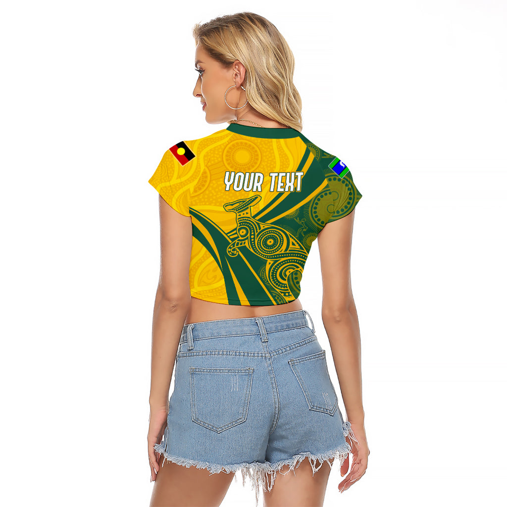 personalised-australia-soccer-matildas-indigenous-raglan-cropped-t-shirt-world-cup-2023