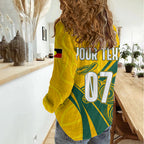 Personalised Australia Soccer Matildas Indigenous Women Casual Shirt World Cup 2023 LT7