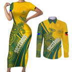 personalised-australia-soccer-socceroos-indigenous-couples-matching-short-sleeve-bodycon-dress-and-long-sleeve-button-shirts-world-cup-2023