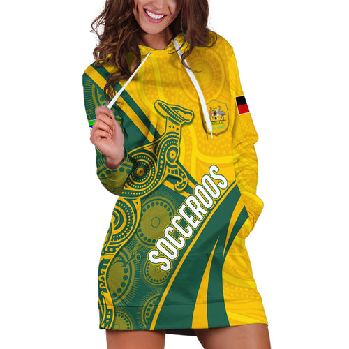 personalised-australia-soccer-socceroos-indigenous-hoodie-dress-world-cup-2023