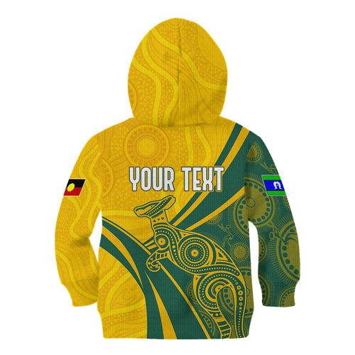 personalised-australia-soccer-socceroos-indigenous-kid-hoodie-world-cup-2023