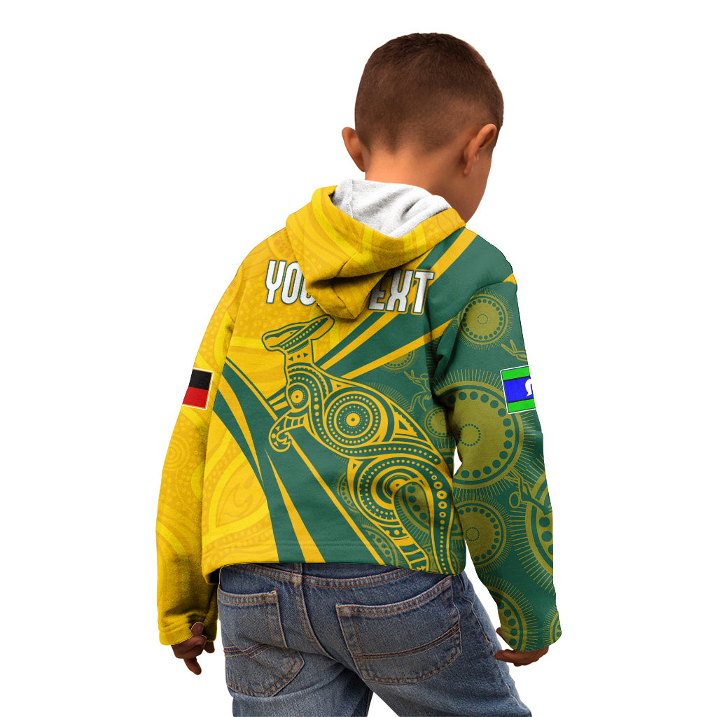 personalised-australia-soccer-socceroos-indigenous-kid-hoodie-world-cup-2023
