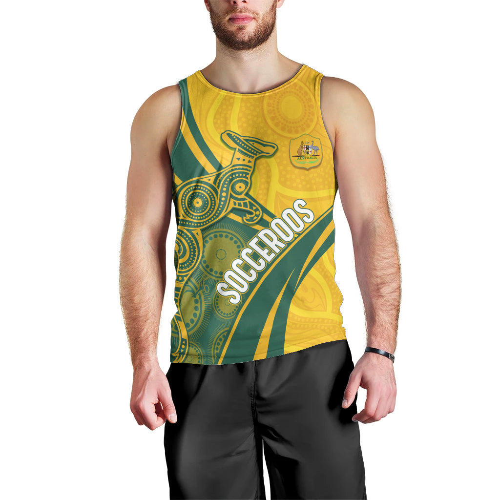 personalised-australia-soccer-socceroos-indigenous-men-tank-top-world-cup-2023