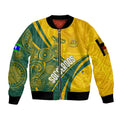 personalised-australia-soccer-socceroos-indigenous-sleeve-zip-bomber-jacket-world-cup-2023
