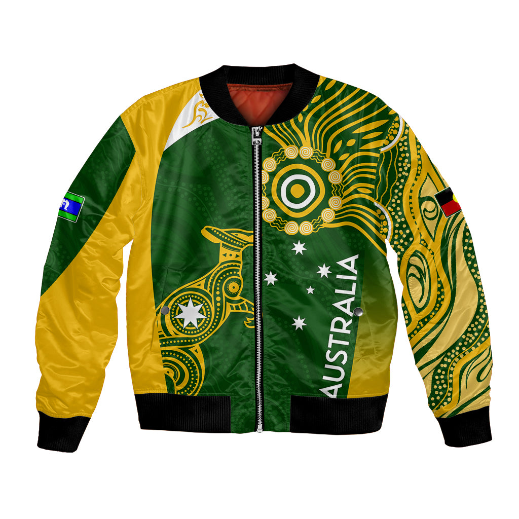 personalised-australia-indigenous-bomber-jacket-wallabies-champions-rugby-world-cup-2023