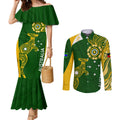 personalised-australia-indigenous-couples-matching-mermaid-dress-and-long-sleeve-button-shirts-wallabies-champions-rugby-world-cup-2023