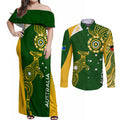 personalised-australia-indigenous-couples-matching-off-shoulder-maxi-dress-and-long-sleeve-button-shirts-wallabies-champions-rugby-world-cup-2023