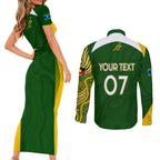 personalised-australia-indigenous-couples-matching-short-sleeve-bodycon-dress-and-long-sleeve-button-shirts-wallabies-champions-rugby-world-cup-2023